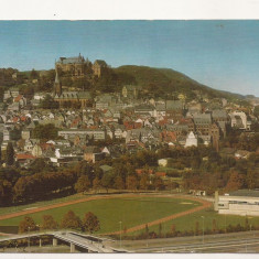 SG10- Carte Postala-Germania, Marburg an der Lahn, Circulata 1975