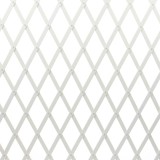 Suport pentru plante Trellis, extensibil, plastic, alb, 50 x 150 cm