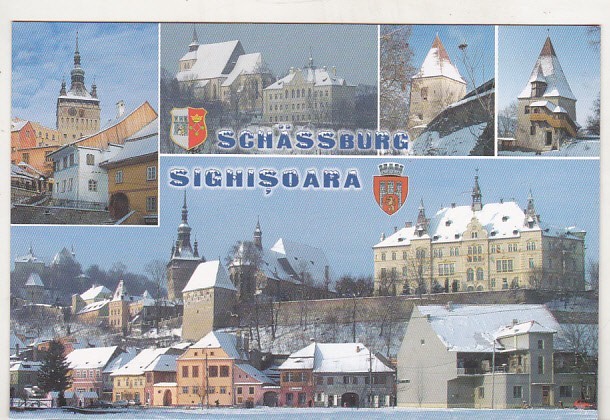 bnk cp Sighisoara - Vedere - necirculata