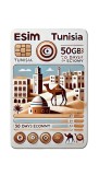 eSIM Tunisia 50GB 30Days Economy