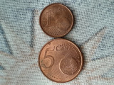 Lot- EURO cent 2019,2013 - Franta,Spania.aunc, Europa