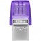 Memorie Externa USB-A 3.2 / USB-C Kingston microDuo 3C, 128Gb DTDUO3CG3/128GB