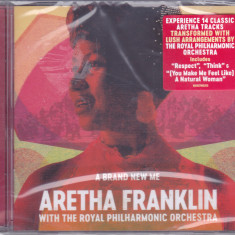 CD Soul: Aretha Franklin + The Royal Philharmonic – A Brand New Me ( SIGILAT )