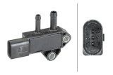 HELLA 6PP 009 409-361 Senzor, presiune gaze evacuare