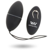 Womanvibe-Alsan Ou Vibrator cu Telecomandă, Silicon Negru-12