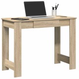 Cumpara ieftin Birou, stejar sonoma,100x45x75 cm, lemn prelucrat