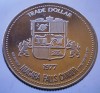 1.949 CANADA NIAGARA FALLS TRADE DOLLAR 1977, America de Nord