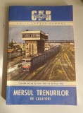 Mersul trenurilor de calatori 23 mai 1982 - 28 mai 1983