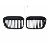 Grila centrala iluminata BMW X1 F48/F49 2015-2019 negru lucios M Design