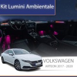Lumini ambientale VW Arteon 2019-2020 set complet control telefon sau sistem original CarStore Technology