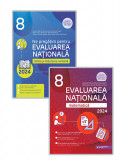 Matematica. Evaluare Nationala 2024. Clasa a VIII-a + Ne pregatim pentru Evaluarea Nationala 2024. Limba si literatura romana. Clasa a VIII-a, Editura Paralela 45