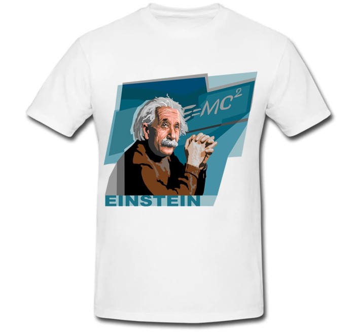 Tricou &quot; Albert Einstein vector &quot;