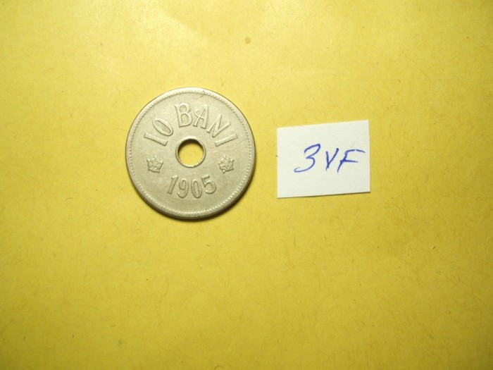10 BANI 1905 VF 3