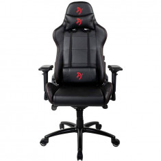 Scaun gaming Arozzi Verona Signature Black Red Logo foto