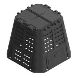 Compostor de gradina, 480 L, negru GartenVIP DiyLine, Strend Pro