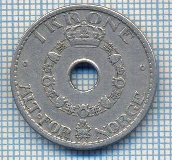 AX 350 MONEDA - NORVEGIA - 1 KRONE -ANUL 1940 -STAREA CARE SE VEDE foto