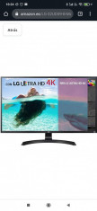 Monitor LG 4k 32UD59 Sigilat foto