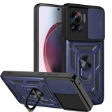 Husa Motorola Edge 30 Ultra protectie camera Techsuit CamShield Series, albastru
