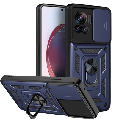Husa Motorola Edge 30 Ultra protectie camera Techsuit CamShield Series, albastru foto
