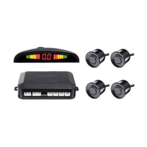 Senzori parcare, cu 4 senzori cu ultrasunete, Display tip LED cu afisaj digital distanta