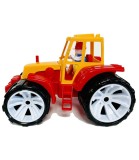 Tractor Jucarie Plastic Pentru Copii Cu Om 27 Cm Varsta Peste 3 Ani Fabricat Ucraina