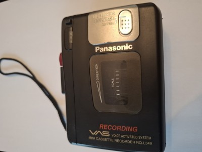 Reportofon Panasonic vintage in cutie, functional foto