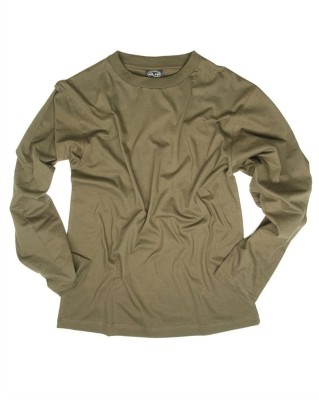Tricou maneca lunga Mil-Tec Olive L foto