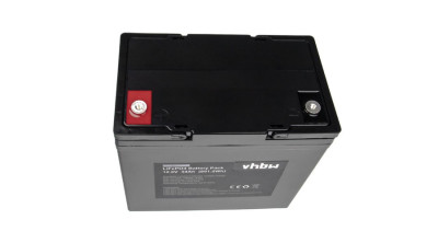 Baterie VHBW LiFePO4 54Ah 12.8V 691.2 Wh Baterie litiu-fosfat de fier pentru rulote foto