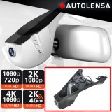 Camera DVR Peugeot 4008/5008 2015-18, camera fata 1080p Autolensa, Model 24/7 Negru PE03