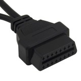 Cablu Adaptor OBD2 la Audi 2x2 Techstar&reg; Mufă Diagnoză Auto 16 Pini, Compatibil Delphi Autocom