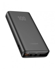 POWER BANK USB 20000MAH/T100 W2032C-100 VEGER &amp;quot;W2032C-100&amp;quot; (timbru verde 0.98 lei) foto