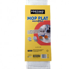 Mop plat Fortino, microfibra + maner telescopic 1-1.5m