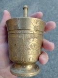 Mojar antic din bronz masiv