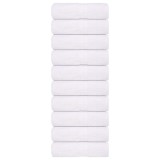 Gossi prosoape de oaspeti, frogn, 10 buc., alb, 30x50 cm, 360 g/m2