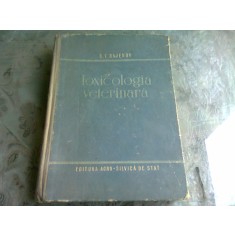 TOXICOLOGIA VETERINARA - S.V.BAJENOV