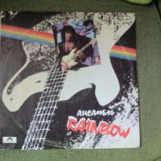 Rainbow disc vinyl lp muzica rock melodia polydor records rusesc made in urss vg