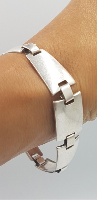 Superba bratara vintage din argint manopera deosebita