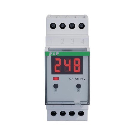 Releu Monitorizare Tensiune 150-450VAC DPDT IP20 CP-721