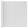 Paravan Balcon HDPE Alb 90x500cm Protectie UV Vant Intimitate Copertina