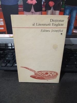 Dicționar al literaturii engleze, Cartianu și Preda, București 1970, 037 foto