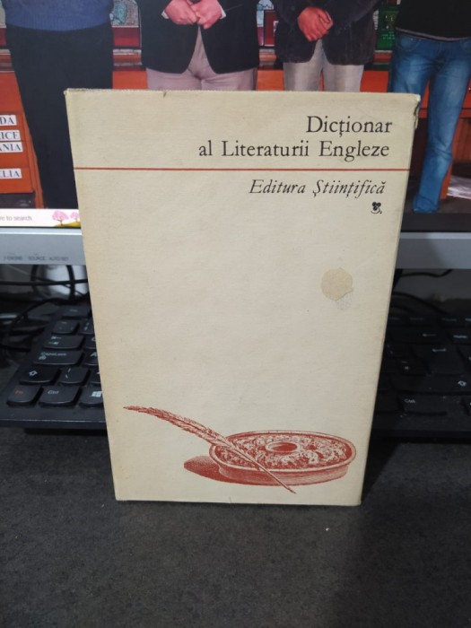 Dicționar al literaturii engleze, Cartianu și Preda, București 1970, 037