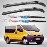 Cumpara ieftin Ștergătoare Renault Trafic II JL Bus L1H1 (2001&ndash;2006) Hibrid | Set față &ndash; TeamCar&reg;
