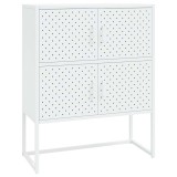 Cumpara ieftin Dulap inalt, alb, 80x35x100 cm, otel