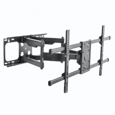 Suport de perete, 37&quot;-90&quot;, FULL MOTION, negru