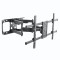Suport de perete, 37&quot;-90&quot;, FULL MOTION, negru