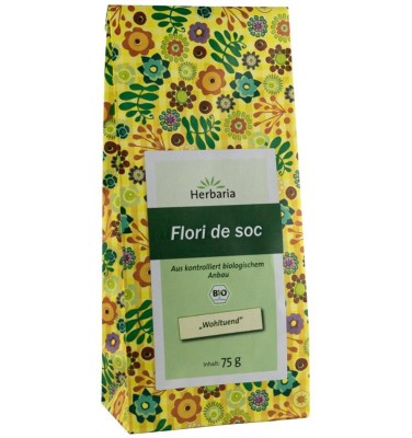 Ceai din Flori de Soc Bio 75gr Herbaria foto