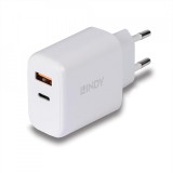 Incarcator Lindy USB Type-A &amp; C 30W