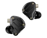 Casti KZ ZS10 Pro 2 Generation, Comutator de reglare pe 4 nivele, Hibride 10 drivere, Dopuri spuma, HIFI, Stereo Bass, Monitor, Microfon HD, Negru