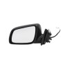 Oglinda exterioara Mitsubishi Lancer (Cy0), 03.2007-2016, partea stanga, culoare sticla crom , sticla convexa, cu carcasa neagra grunduita, ajustare, SRLine