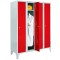 VESTIAR METALIC CU PICIOARE SI 4 USI COLOR 116/04, 1200x500x1800 mm (LxlxH), Italia